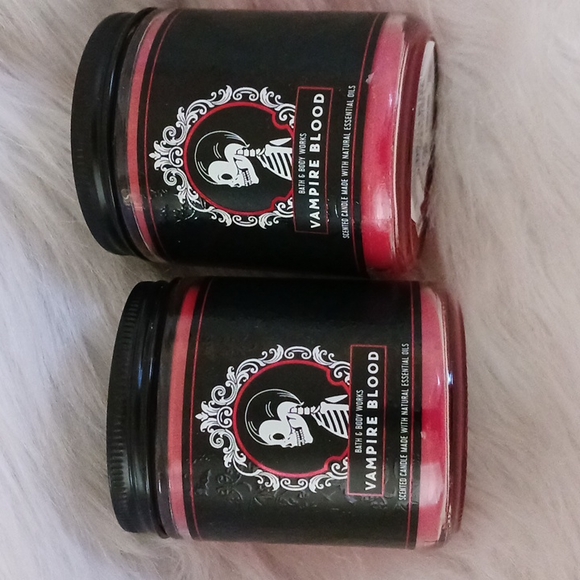 Bath & Body Works | Accents | Bath Body Works Vampire Blood Candle Set ...